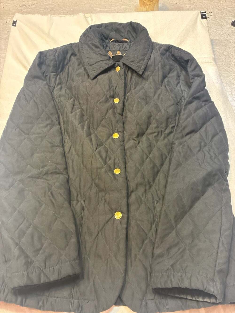 Barbour Women's Annandale Quilted Jacket Black Size US 6